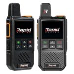 Nationwide LTE Walkie-Talkie: Two-Way Radio with Unlimited Range POC by Rapid Radios - Includes 1 Year of Service FREE