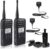 Motorola DTR700 Digital 2-Way Radio (50 Channels) (DTR700) + 2 x HKLN4606 Remote Speaker Mic (2-Pack)